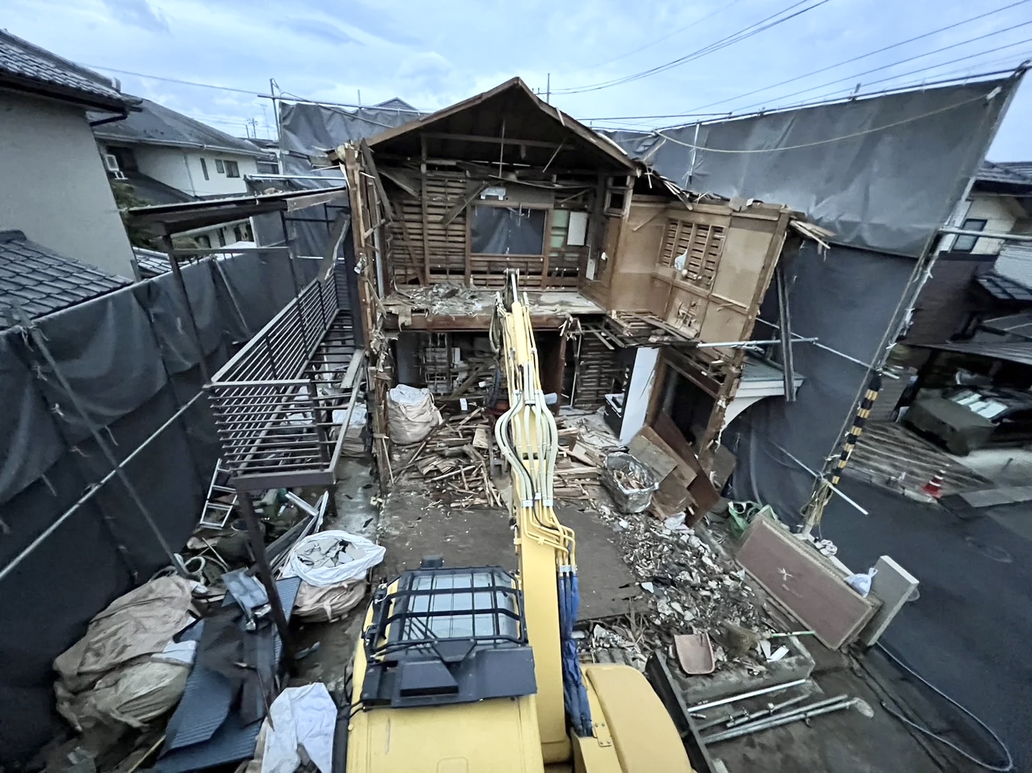 施工の様子